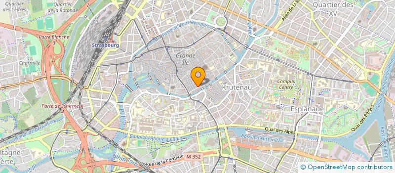 localisation de l'entreprise MONSIEUR GREGOIRE MEHL  STRASBOURG