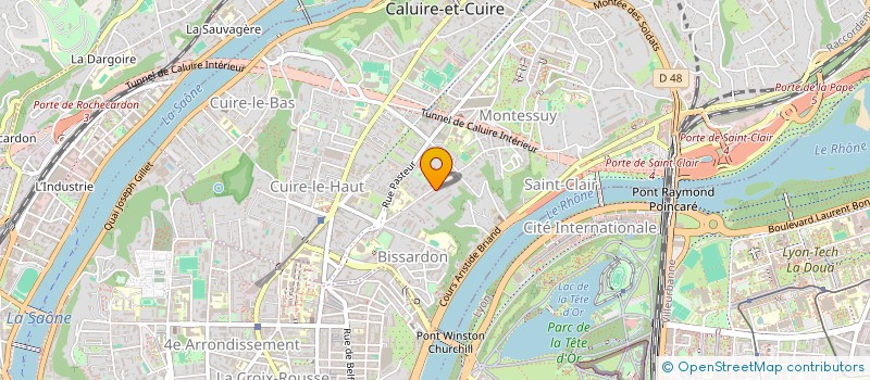 localisation de l'entreprise MONSIEUR GREGOIRE MENCARELLI  CALUIRE-ET-CUIRE