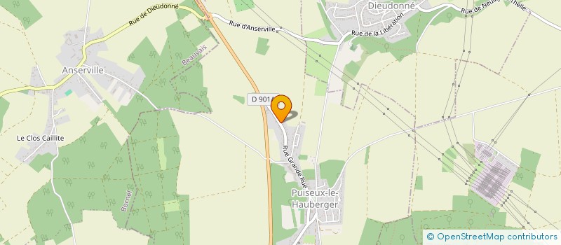 localisation de l'entreprise MONSIEUR GREGOIRE MENDES  PUISEUX-LE-HAUBERGER