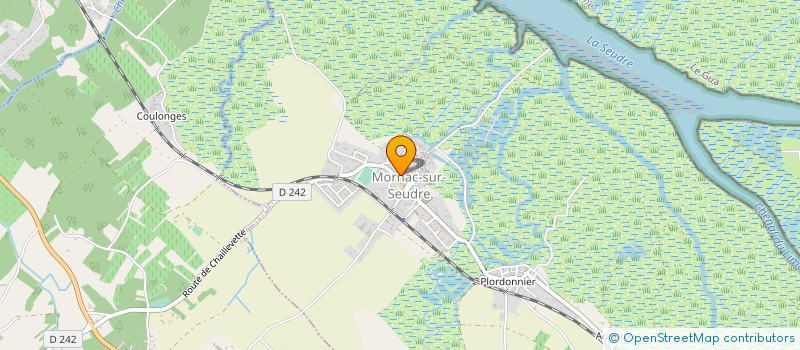 localisation de l'entreprise MONSIEUR GREGOIRE MERLEAU  MORNAC-SUR-SEUDRE
