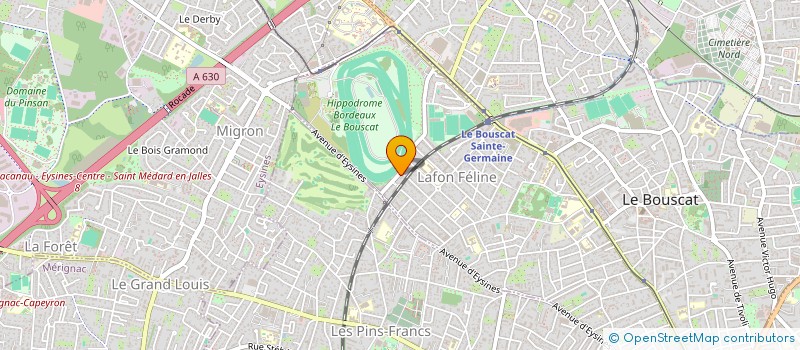 localisation de l'entreprise MONSIEUR GREGOIRE MESPLOMB à LE BOUSCAT