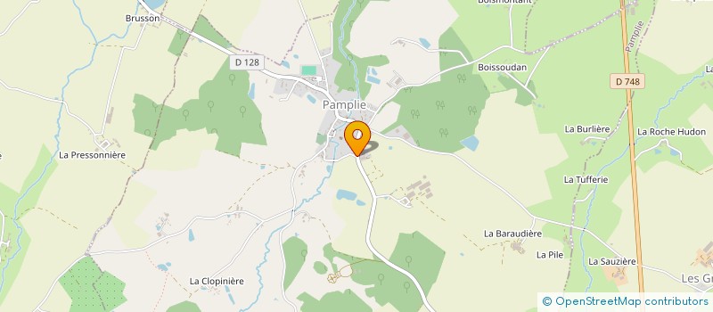localisation de l'entreprise MONSIEUR GREGOIRE METAIS à PAMPLIE