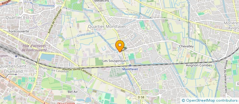 localisation de l'entreprise MONSIEUR GREGOIRE METAXIAN  AVIGNON