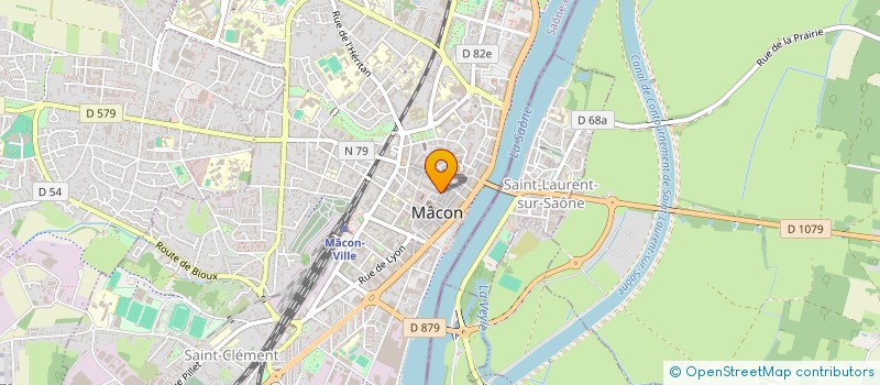 localisation de l'entreprise MONSIEUR GREGOIRE METRAT  MACON