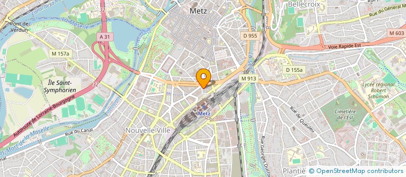 localisation de l'entreprise MONSIEUR GREGOIRE MIRGAIN  METZ