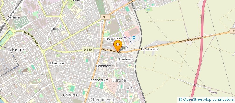 localisation de l'entreprise MONSIEUR GREGOIRE MOLLIER à REIMS