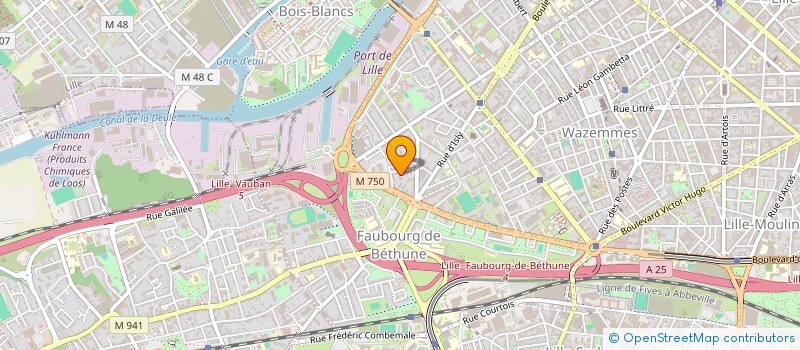 localisation de l'entreprise MONSIEUR GREGOIRE MOTTE à LILLE