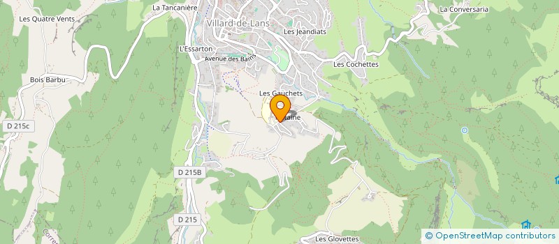 localisation de l'entreprise MONSIEUR GREGOIRE MOURE  VILLARD-DE-LANS