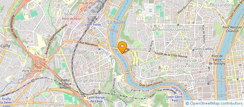 localisation de l'entreprise MONSIEUR GREGOIRE MOUTON-VARINARD  LYON