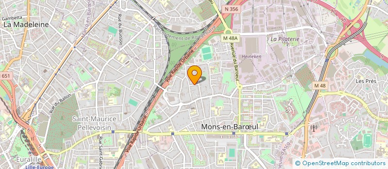 localisation de l'entreprise MONSIEUR GREGOIRE MULLET  MONS-EN-BARUL