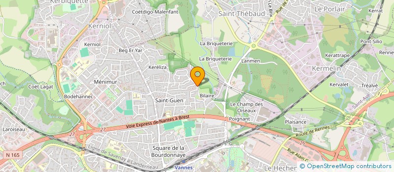 localisation de l'entreprise MONSIEUR GREGOIRE NOTTIN à VANNES