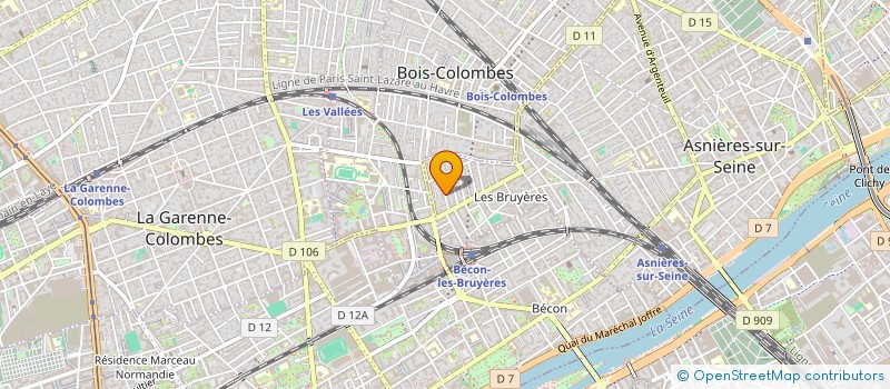 localisation de l'entreprise MONSIEUR GREGOIRE OGER à ASNIERES-SUR-SEINE