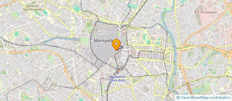 localisation de l'entreprise MONSIEUR GREGOIRE PECH DE LACLAUSE  MONTPELLIER