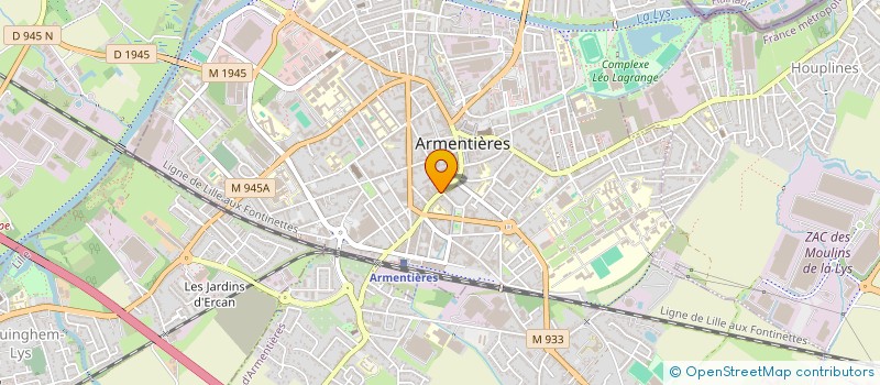 localisation de l'entreprise MONSIEUR GREGOIRE PECKEU  ARMENTIERES