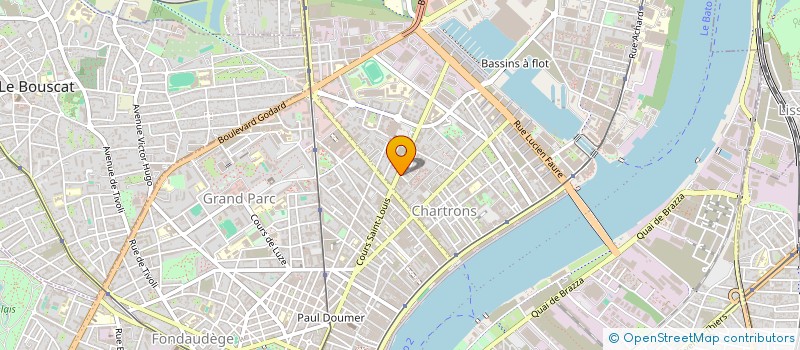 localisation de l'entreprise MONSIEUR GREGOIRE PELIZZARDI  BORDEAUX