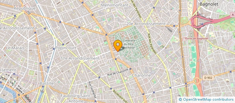 localisation de l'entreprise MONSIEUR GREGOIRE PEYROT  PARIS