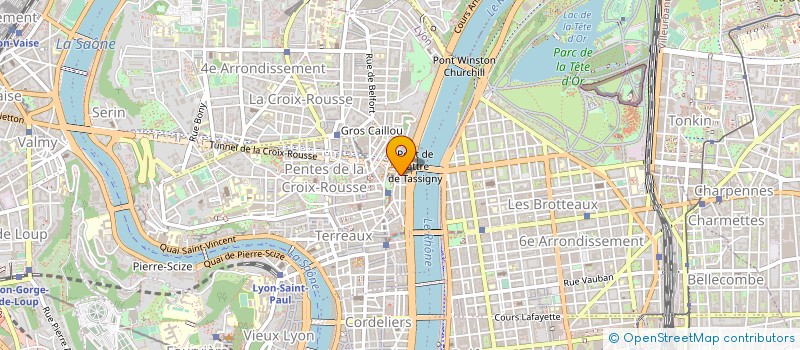 localisation de l'entreprise MONSIEUR GREGOIRE PHULPIN à LYON