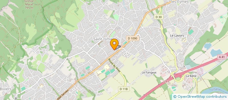 localisation de l'entreprise MONSIEUR GREGOIRE POCHITALOFF-HUVALE  MONTBONNOT-SAINT-MARTIN