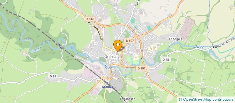 localisation de l'entreprise MONSIEUR GREGOIRE POEUF  GRAMAT