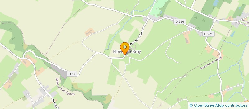 localisation de l'entreprise MONSIEUR GREGOIRE PONT à ELBEUF-EN-BRAY