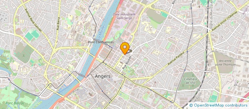 localisation de l'entreprise MONSIEUR GREGOIRE POTIRON DE BOISBLEURY à ANGERS