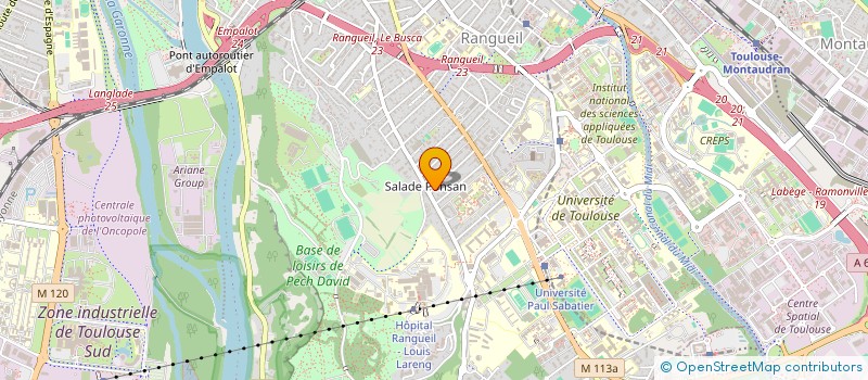 localisation de l'entreprise MONSIEUR GREGOIRE PRATS  TOULOUSE