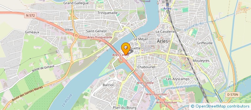 localisation de l'entreprise MONSIEUR GREGOIRE PUJADE-LAURAINE  ARLES