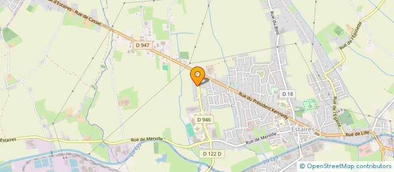 localisation de l'entreprise MONSIEUR GREGOIRE - RAMSES PARENT  ESTAIRES