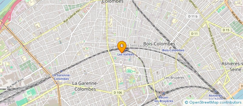 localisation de l'entreprise MONSIEUR GREGOIRE RAYNAUD à LA GARENNE-COLOMBES
