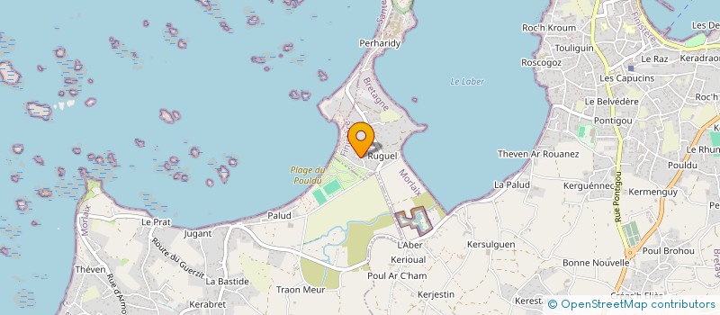 localisation de l'entreprise MONSIEUR GREGOIRE RISPAL  ROSCOFF