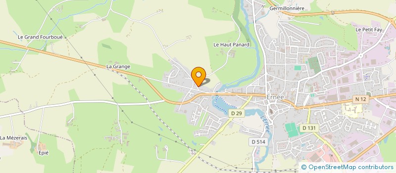 localisation de l'entreprise MONSIEUR GREGOIRE ROBINEAU  SAINT-PIERRE-DES-LANDES