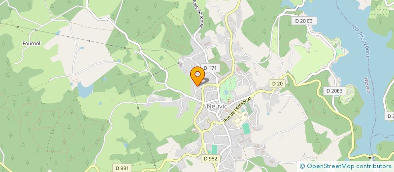 localisation de l'entreprise MONSIEUR GREGOIRE ROCHETTE  NEUVIC