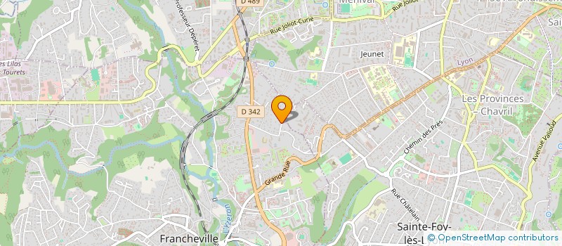 localisation de l'entreprise MONSIEUR GREGOIRE ROCHIGNEUX  FRANCHEVILLE