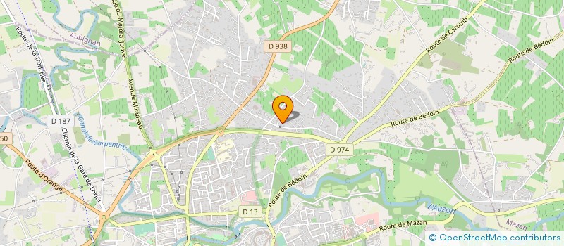 localisation de l'entreprise MONSIEUR GREGOIRE ROSAY  CARPENTRAS