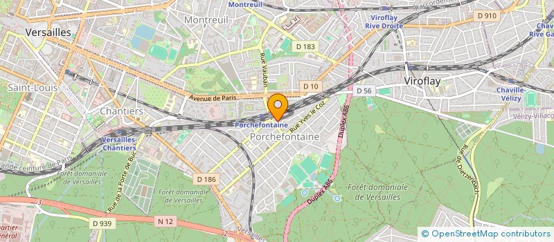 localisation de l'entreprise MONSIEUR GREGOIRE ROUAUD à VERSAILLES