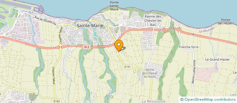 localisation de l'entreprise MONSIEUR GREGOIRE ROULOF à SAINTE-MARIE