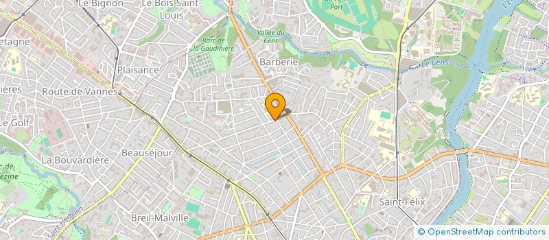 localisation de l'entreprise MONSIEUR GREGOIRE ROUSSELLE  NANTES