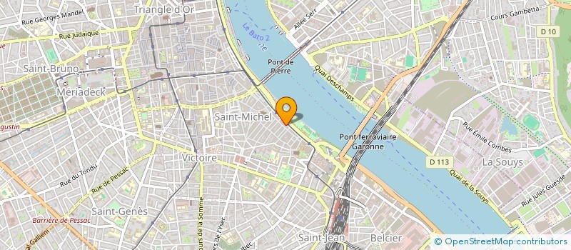 localisation de l'entreprise MONSIEUR GREGOIRE ROUTIER  BORDEAUX