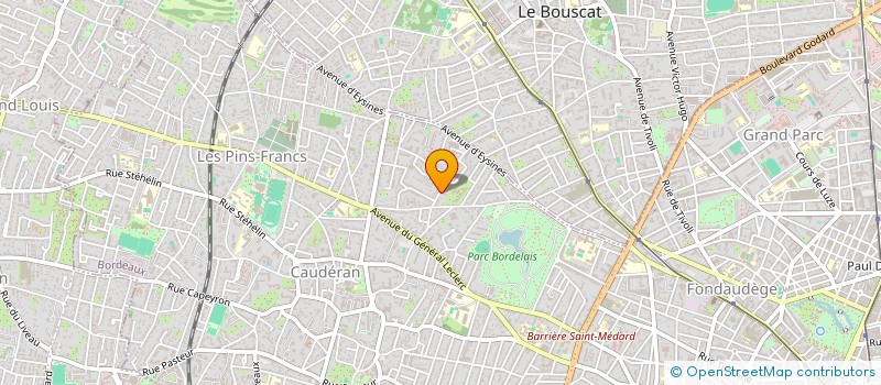 localisation de l'entreprise MONSIEUR GREGOIRE SALLES  BORDEAUX