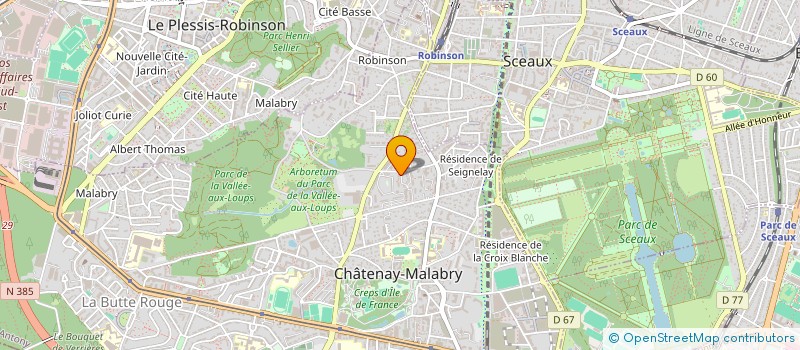 localisation de l'entreprise MONSIEUR GREGOIRE SAMUELIAN à CHATENAY-MALABRY