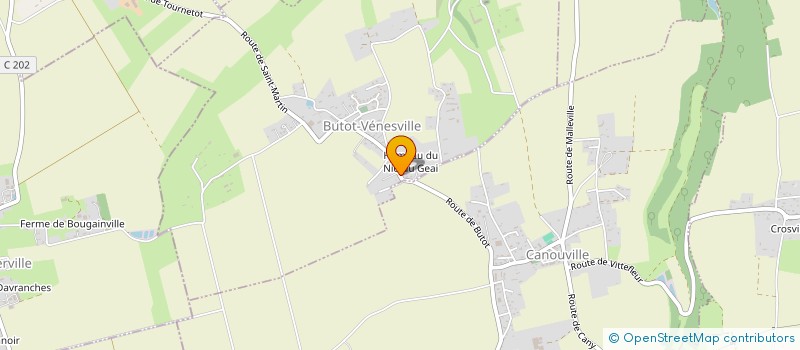 localisation de l'entreprise MONSIEUR GREGOIRE SAUTREUIL  BUTOT-VENESVILLE