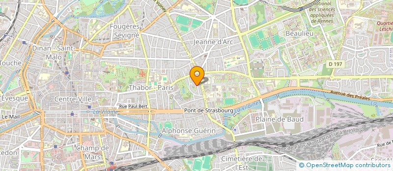 localisation de l'entreprise MONSIEUR GREGOIRE SERIEYS  RENNES