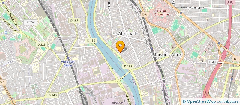 localisation de l'entreprise MONSIEUR GREGOIRE SEROT à ALFORTVILLE