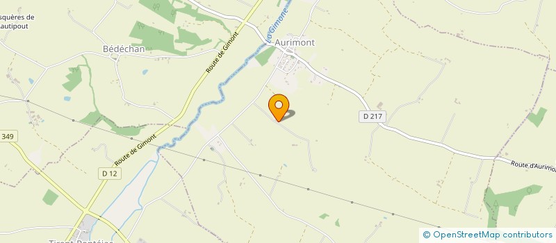 localisation de l'entreprise MONSIEUR GREGOIRE SERVAN  SAINT-ELIX-D'ASTARAC