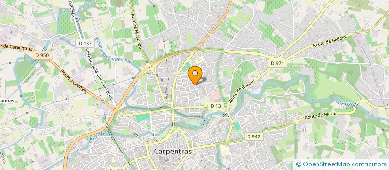 localisation de l'entreprise MONSIEUR GREGOIRE SIGNOVERT à CARPENTRAS