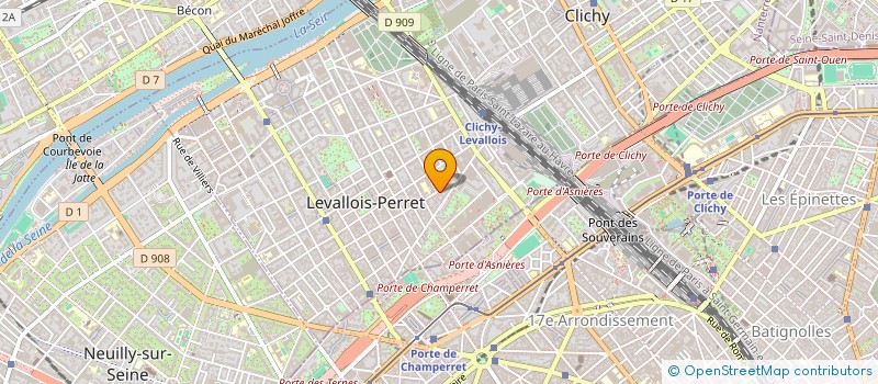 localisation de l'entreprise MONSIEUR GREGOIRE SOUFFRONT à LEVALLOIS-PERRET