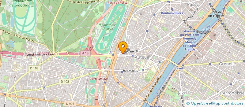 localisation de l'entreprise MONSIEUR GREGOIRE STOULS  PARIS