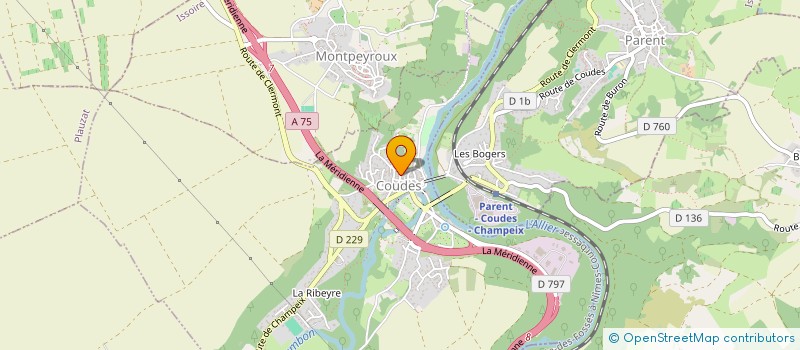 localisation de l'entreprise MONSIEUR GREGOIRE THILLAY  COUDES