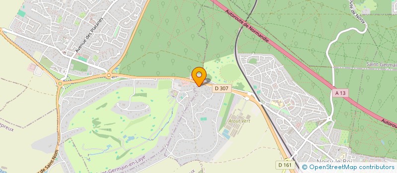 localisation de l'entreprise MONSIEUR GREGOIRE THOREL  NOISY-LE-ROI