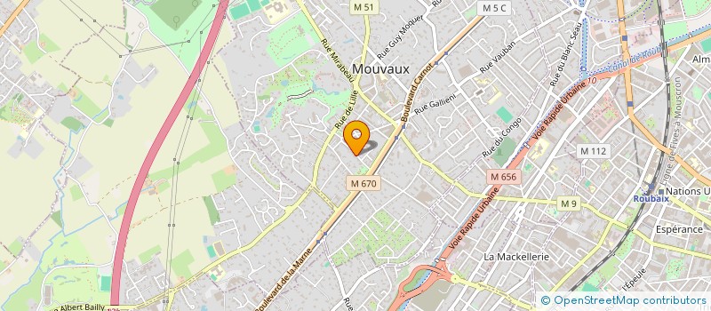 localisation de l'entreprise MONSIEUR GREGOIRE TOULEMONDE  MOUVAUX